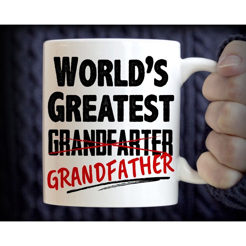Grandfather Mug, 11oz Worlds Greatest Grandfarter Coffee Mug Gift